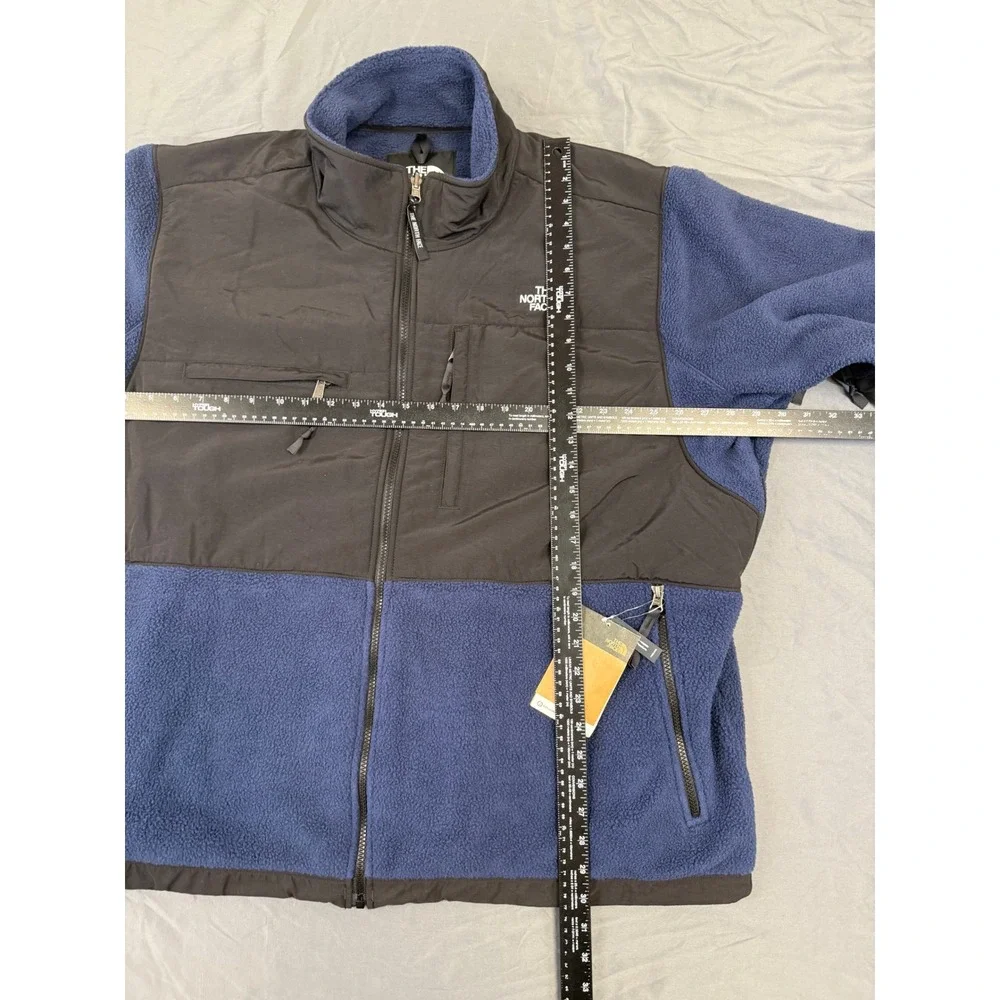 The North Face Retro Denali Jacket Mens 3XL Summit Navy Black Fleece NF0A88XH92A